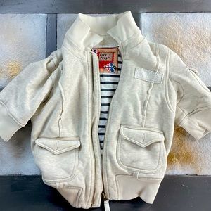 Vintage Free People Short Sleeve Jacket